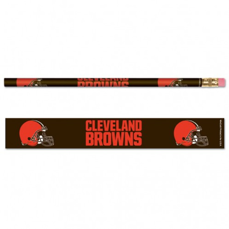 Cleveland Browns Pencil 6 Pack