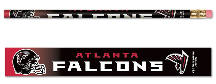 Atlanta Falcons Pencil 6 Pack