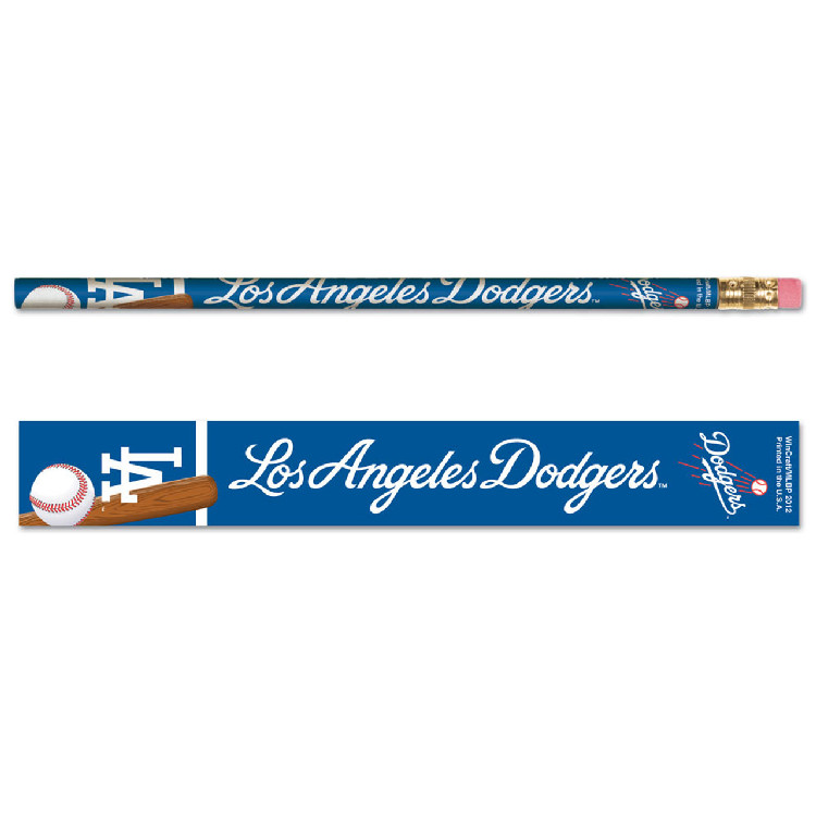 Los Angeles Dodgers Pencil 6 Pack