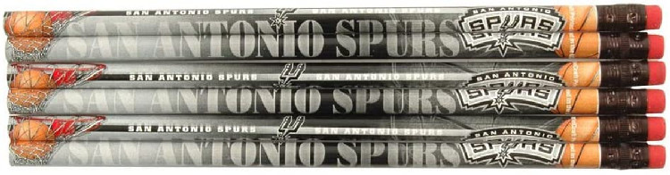 San Antonio Spurs Pencil 6 Pack