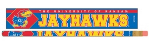 Wincraft Kansas Jayhawks Pencil 6 Pack -