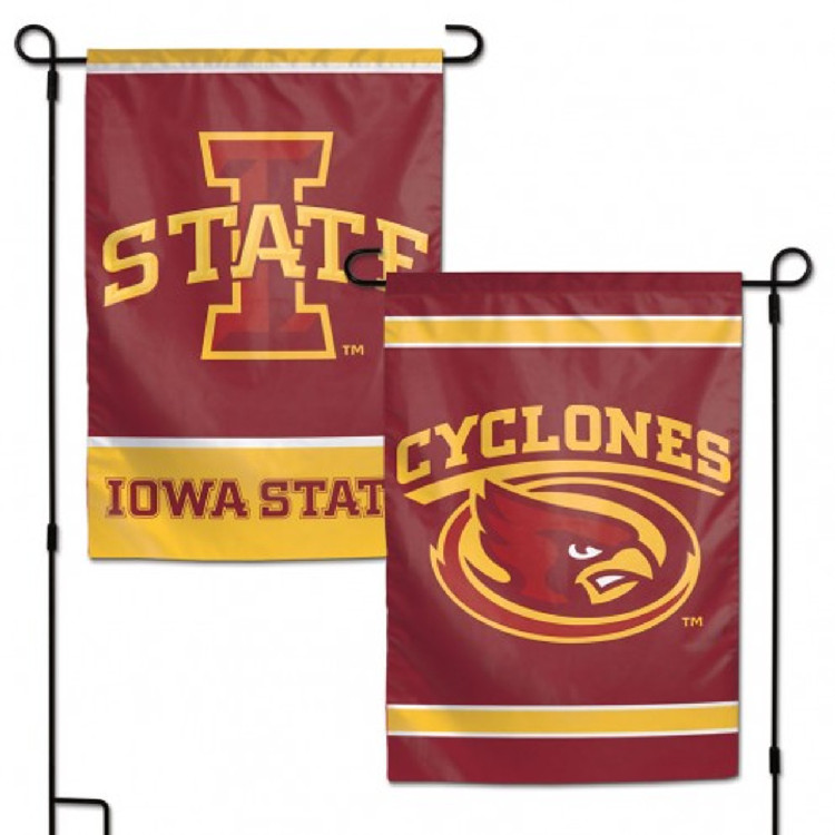 Iowa State Cyclones Flag 12x18 Garden Style 2 Sided