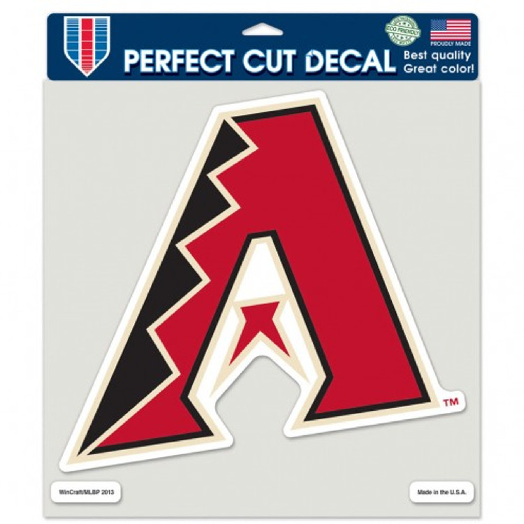 Arizona Diamondbacks Decal 8x8 Die Cut Color