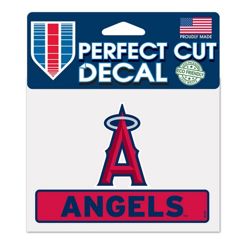 Wincraft Los Angeles Angels Decal 4.5x5.75 Perfect Cut Color -