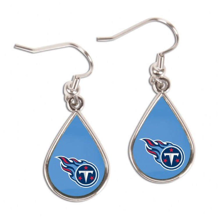 Tennessee Titans Earrings Tear Drop Style