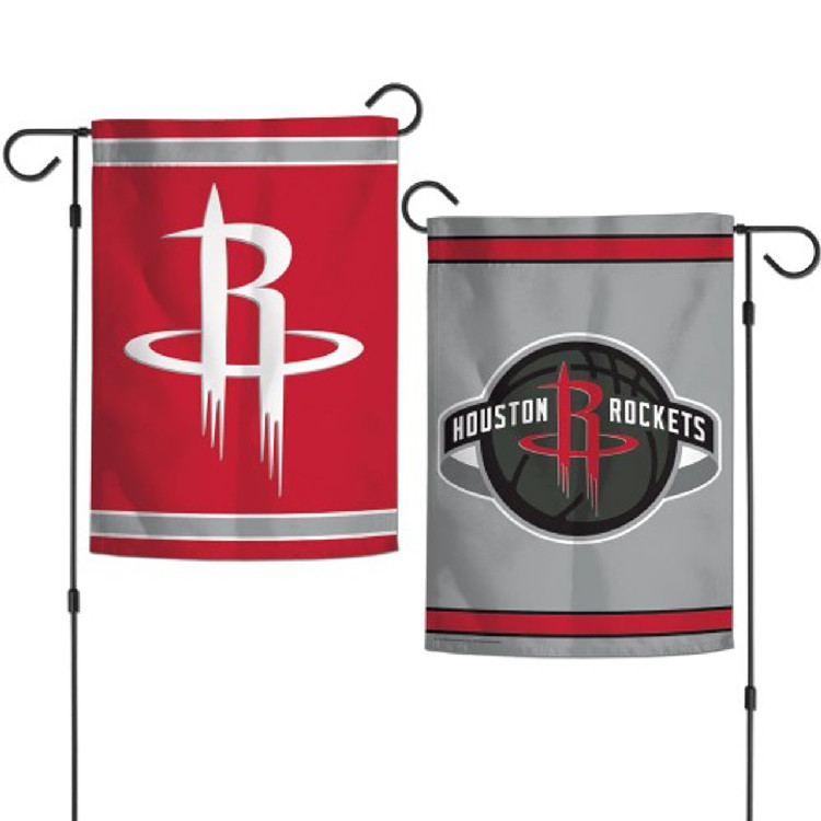 Houston Rockets Flag 12x18 Garden Style 2 Sided