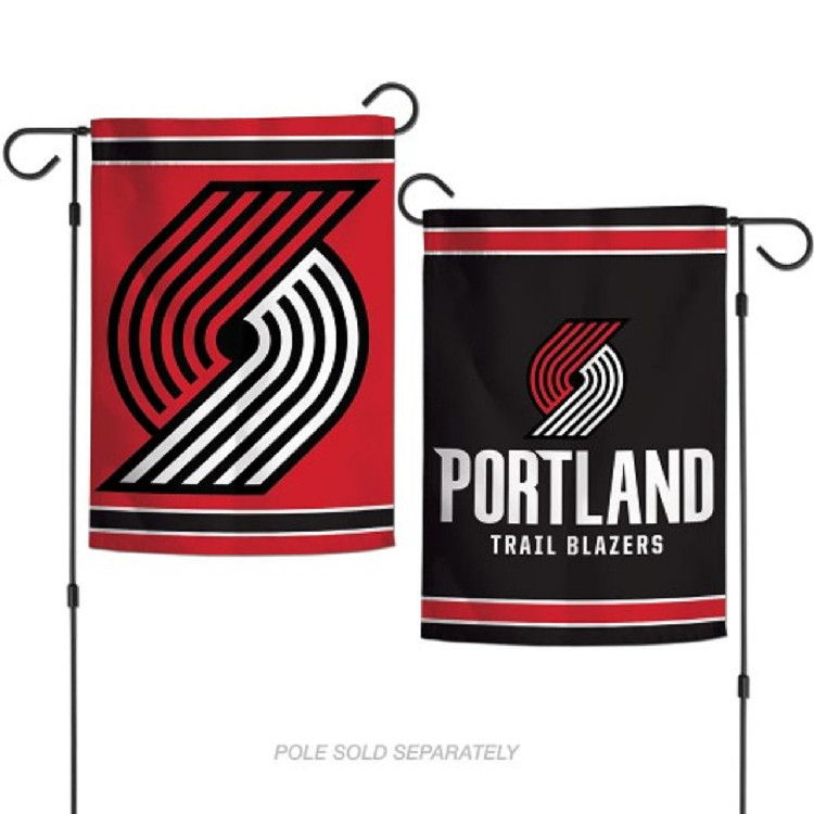 Portland Trail Blazers Flag 12x18 Garden Style 2 Sided