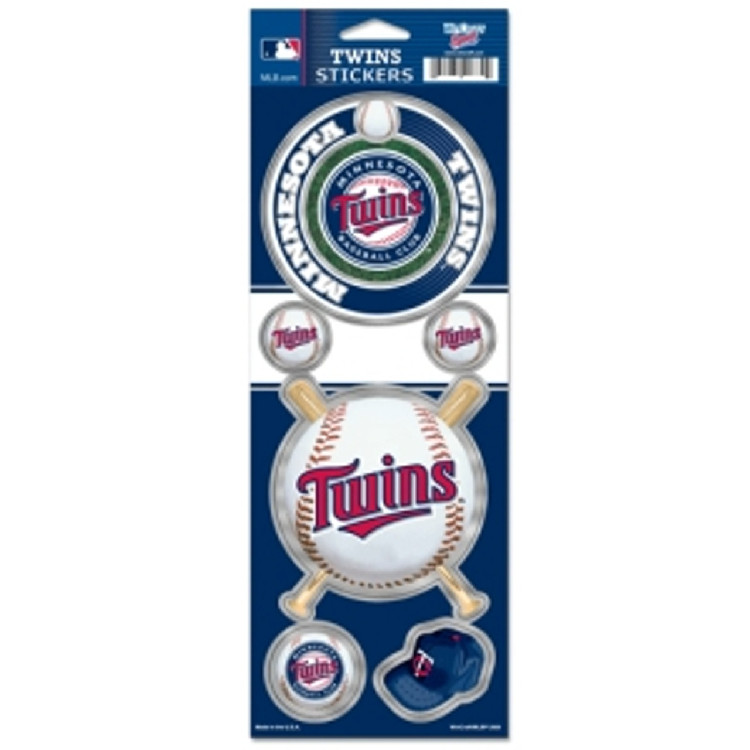 Minnesota Twins Stickers Prismatic