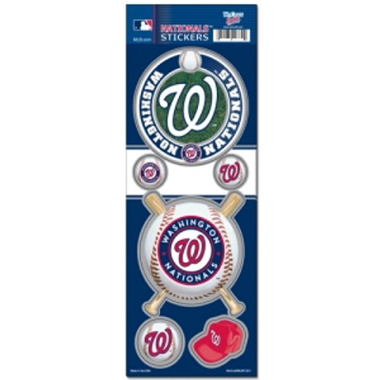 Washington Nationals Stickers Prismatic