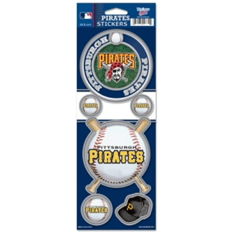 Pittsburgh Pirates Stickers Prismatic