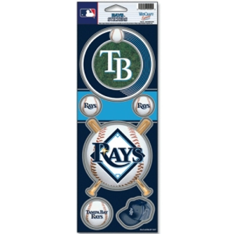 Tampa Bay Rays Stickers Prismatic