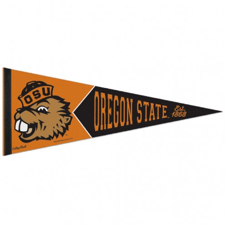 Oregon State Beavers Pennant 12x30 Premium Style