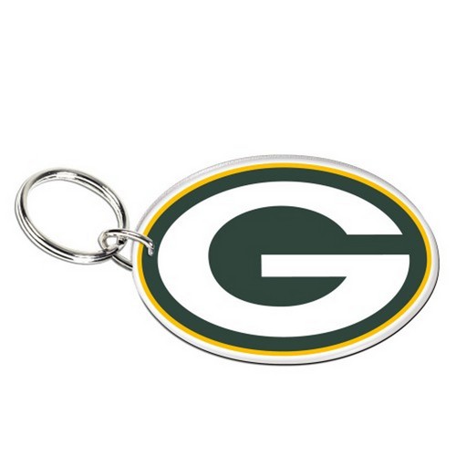 Wincraft Green Bay Packers Key Ring Acrylic Carded Premium