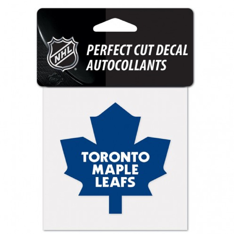 Toronto Maple Leafs Decal 4x4 Perfect Cut Color