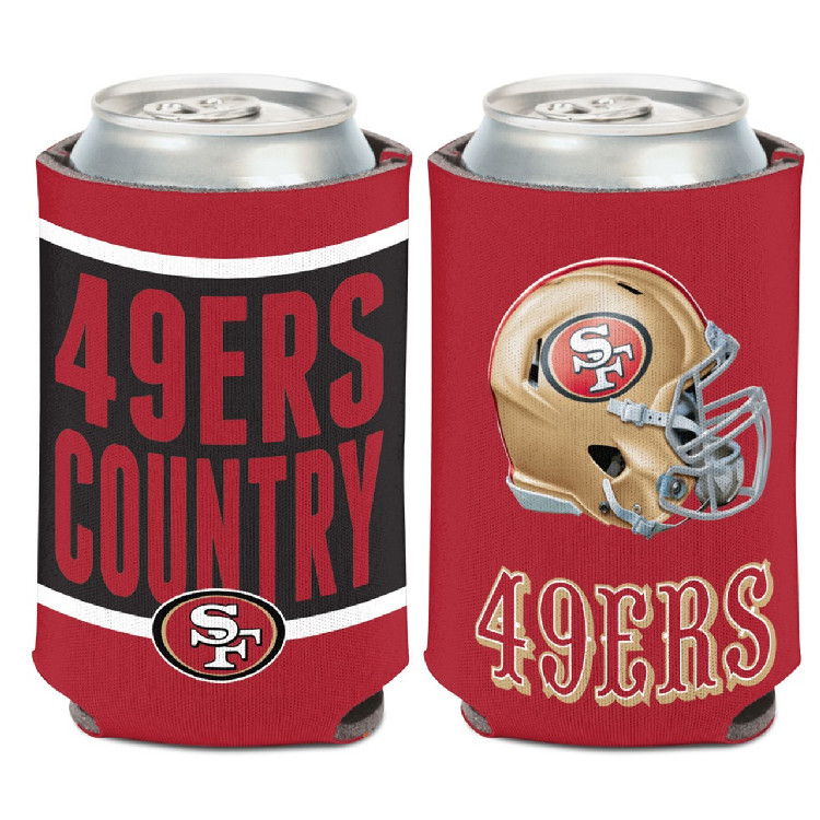 San Francisco 49ers Can Cooler Slogan Design