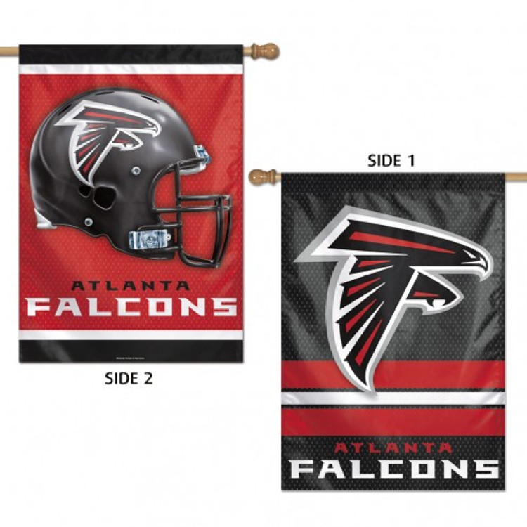 Atlanta Falcons Banner 28x40 Vertical Premium 2 Sided