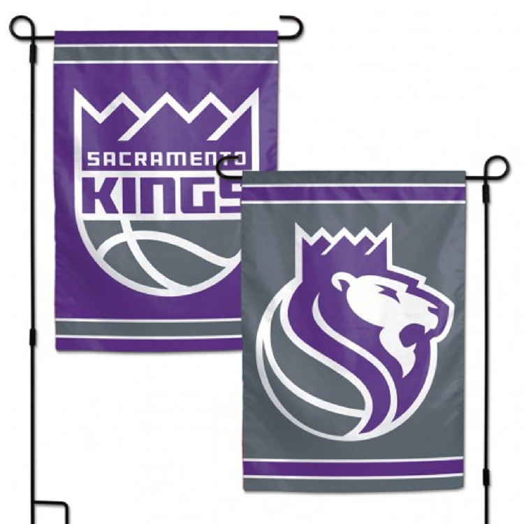 Sacramento Kings Flag 12x18 Garden Style 2 Sided