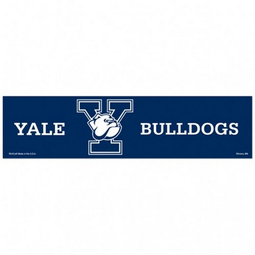 Wincraft Yale Bulldogs Decal 3x12 Bumper Strip Style