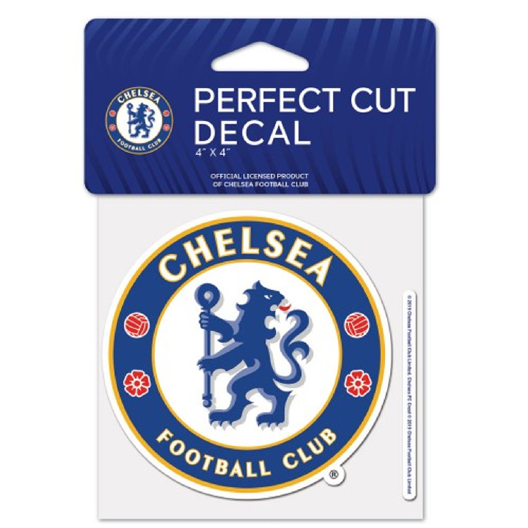 Chelsea Football Club Decal 4x4 Perfect Cut Color