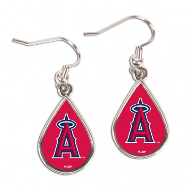 Los Angeles Angels Earrings Tear Drop Style