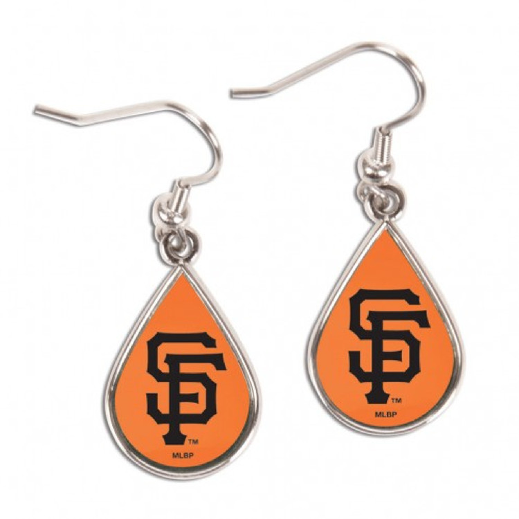 San Francisco Giants Earrings Tear Drop Style