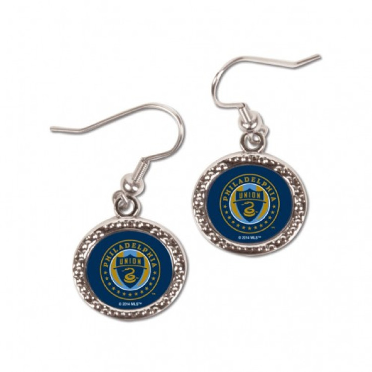 Philadelphia Union Earrings Round Style