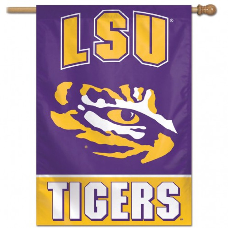 LSU Tigers Banner 28x40 Vertical