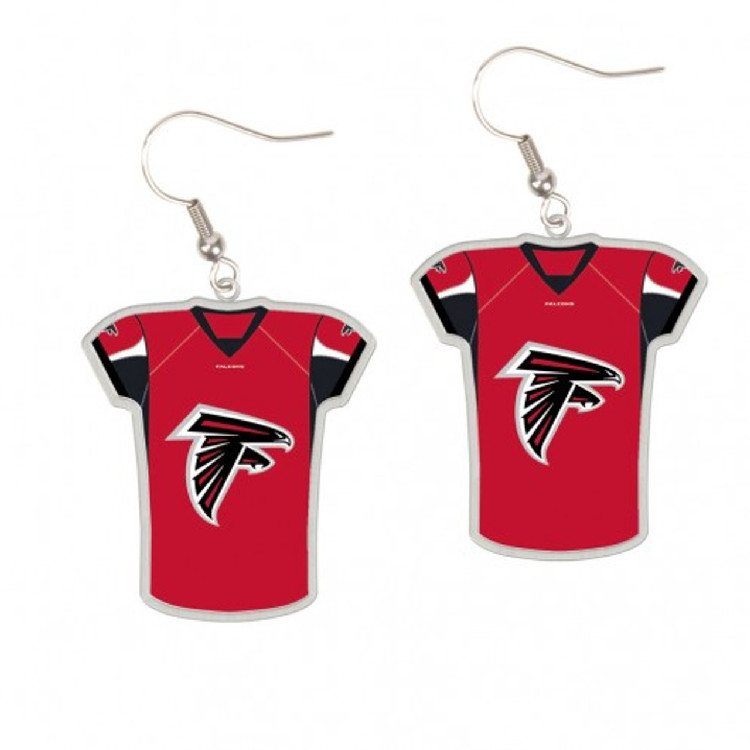 Atlanta Falcons Earrings Jersey Style