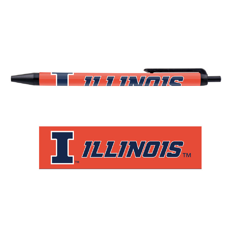 Illinois Fighting Illini Pens 5 Pack