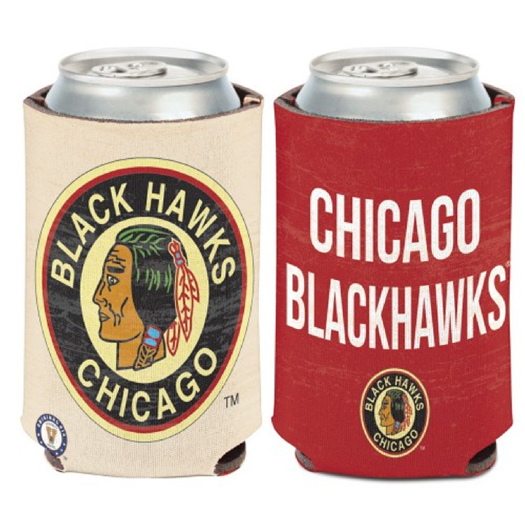 Chicago Blackhawks Can Cooler Vintage Design