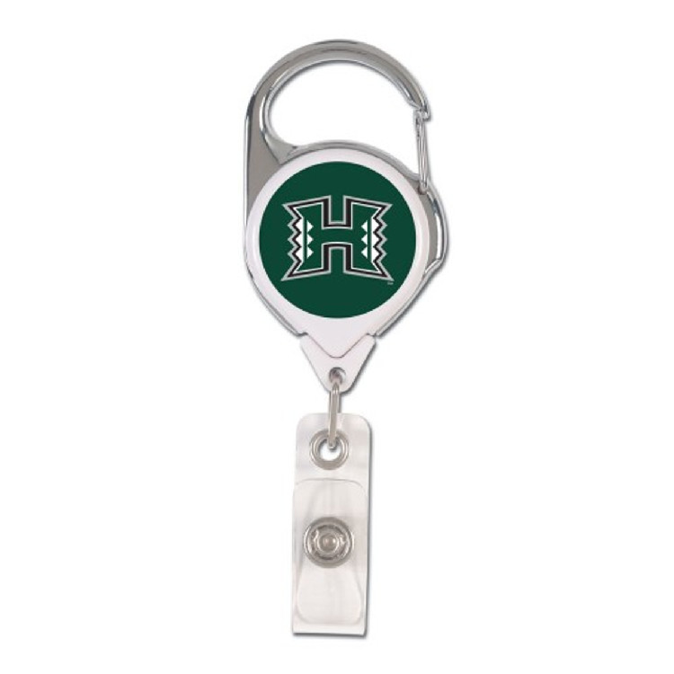 Hawaii Warriors Badge Holder Premium Retractable