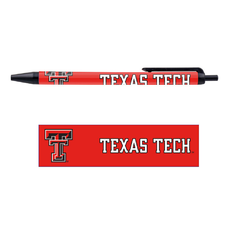 Texas Tech Red Raiders Pens 5 Pack