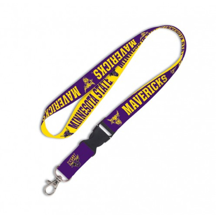 Minnesota State Mankato Mavericks Lanyard with Detachable Buckle