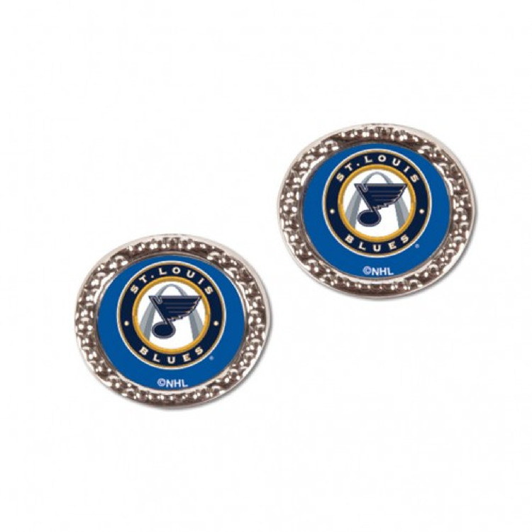 St. Louis Blues Earrings Post Style