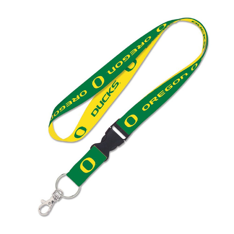 Oregon Ducks Lanyard with Detachable Buckle