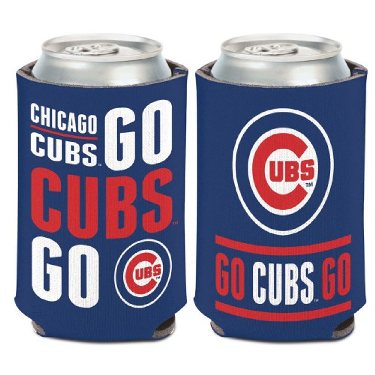 Chicago Cubs Can Cooler Slogan Design