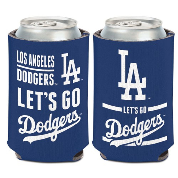 Los Angeles Dodgers Can Cooler Slogan Design