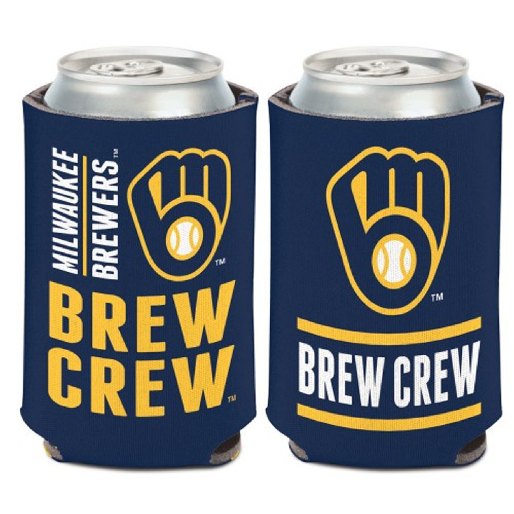 Milwaukee Brewers Can Cooler Slogan Design