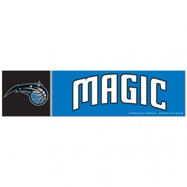 Orlando Magic Decal 3x12 Bumper Strip Style