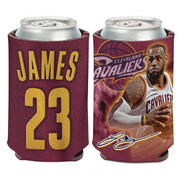 Cleveland Cavaliers Can Cooler LeBron James Design CO