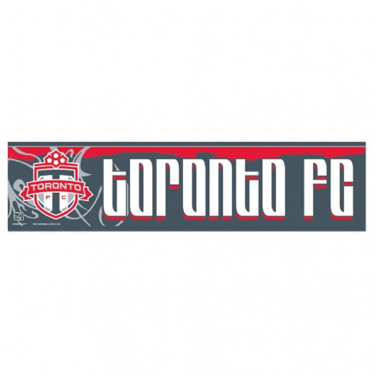 Toronto FC Decal 3x12 Bumper Strip Style