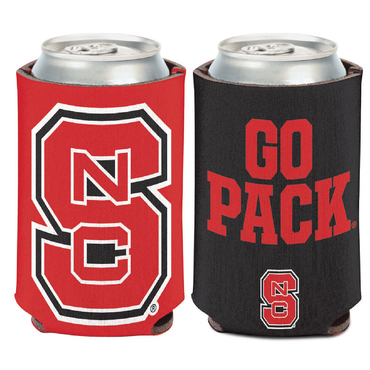 North Carolina State Wolfpack Can Cooler Slogan Design