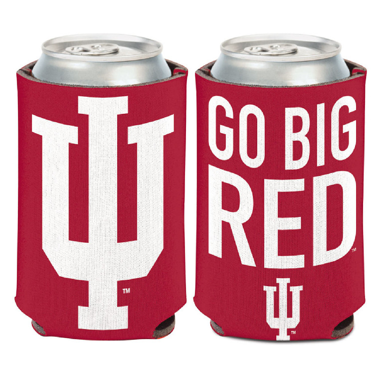 Indiana Hoosiers Can Cooler Slogan Design