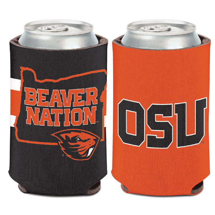 Oregon State Beavers Can Cooler Slogan Design