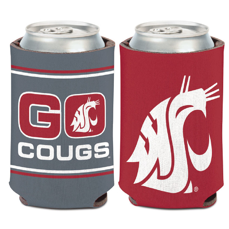 Washington State Cougars Can Cooler Slogan Design