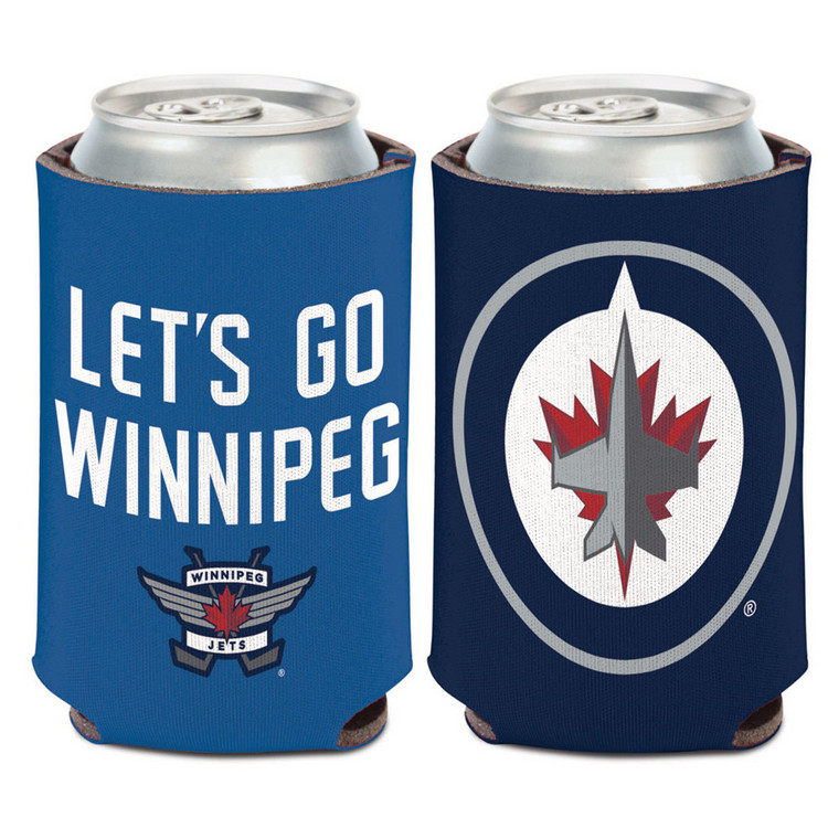 Winnipeg Jets Can Cooler Slogan Design