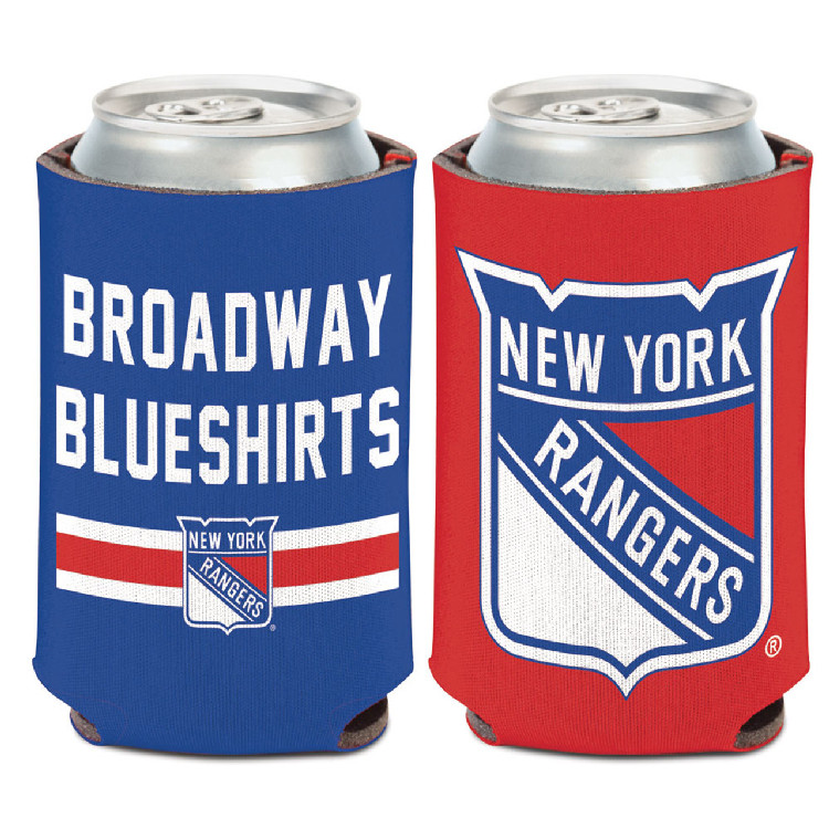 New York Rangers Can Cooler Slogan Design