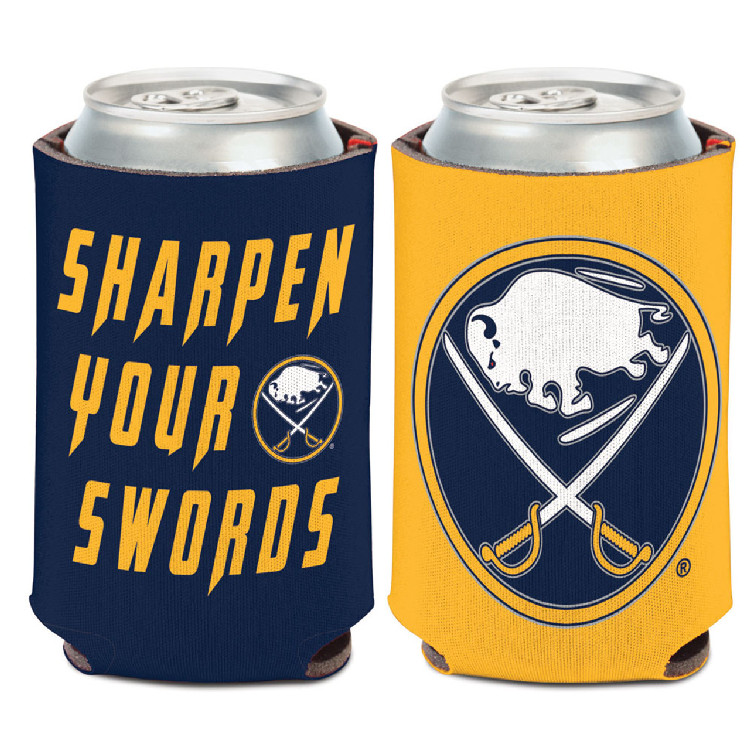 Buffalo Sabres Can Cooler Slogan Design