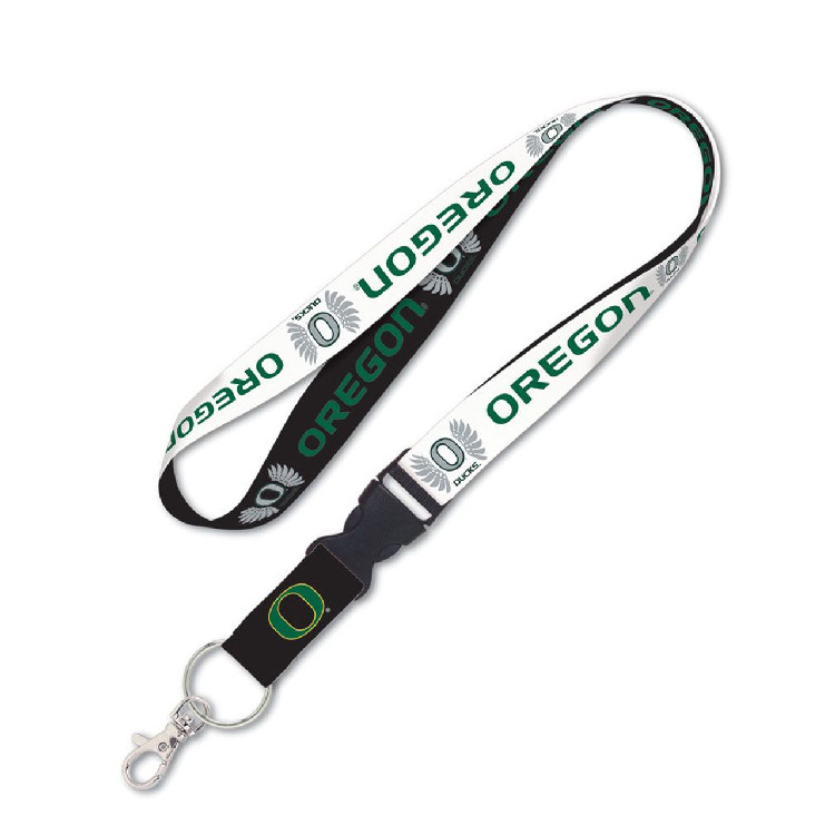 Oregon Ducks Lanyard with Detachable Buckle Wings Design