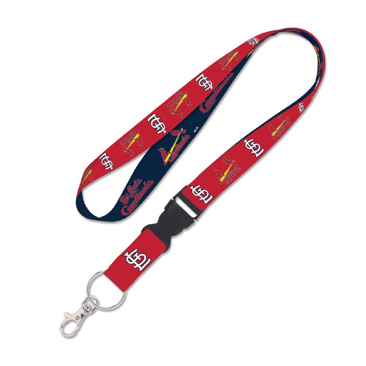 St Louis Cardinals Lanyard with Detachable Buckle